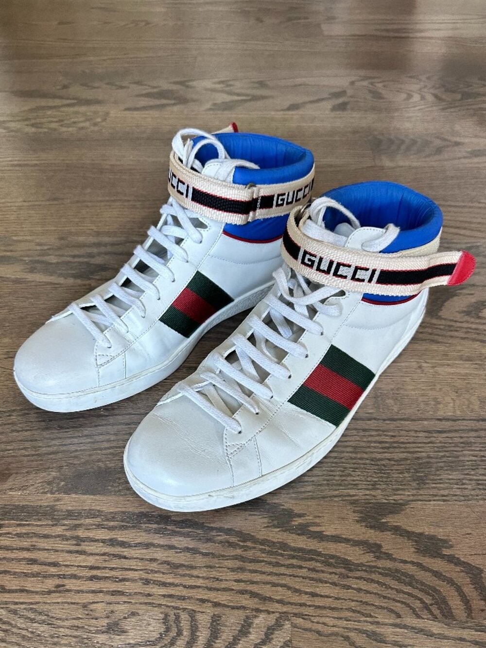 Gucci Ace Stripe High Top Sneaker